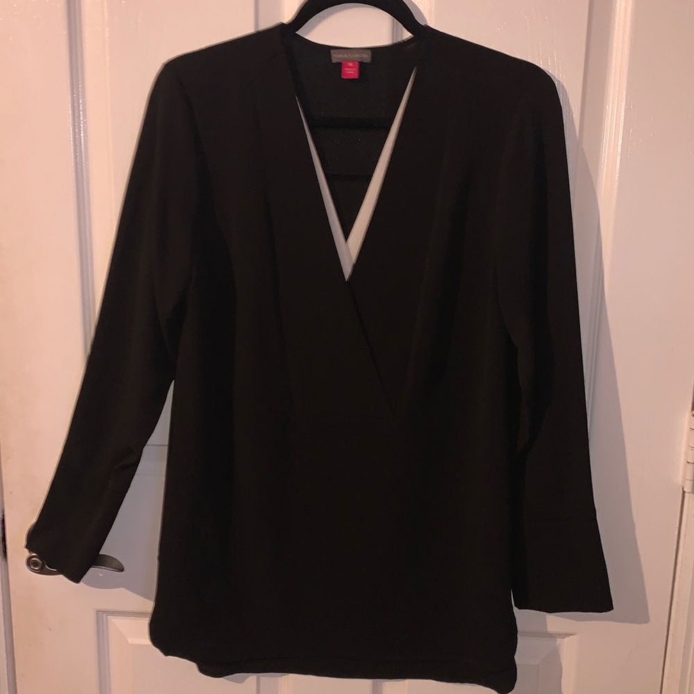 Vince Camuto Black & White Blouse